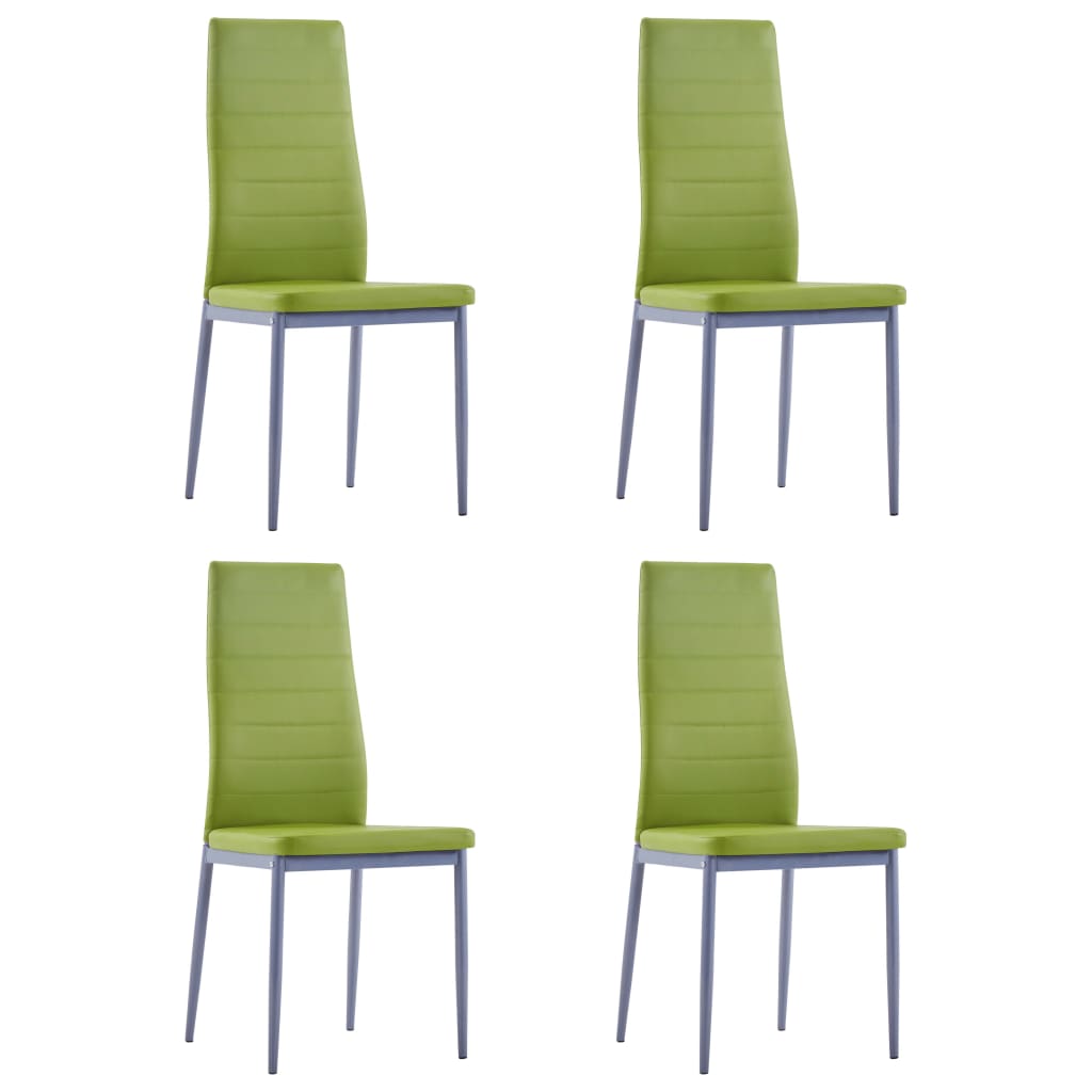 Set mobilier de bucătărie, 5 piese, verde