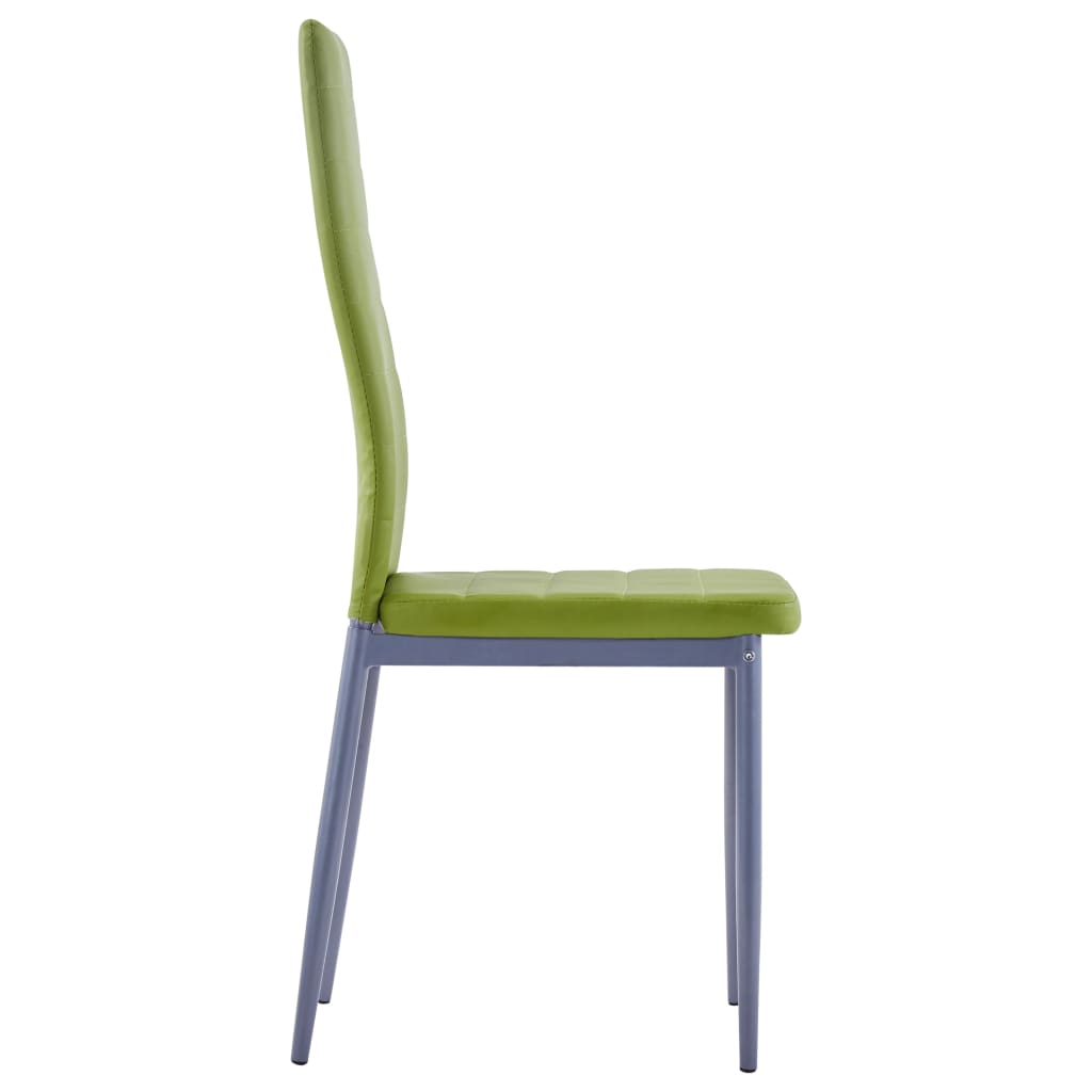 Set mobilier de bucătărie, 5 piese, verde