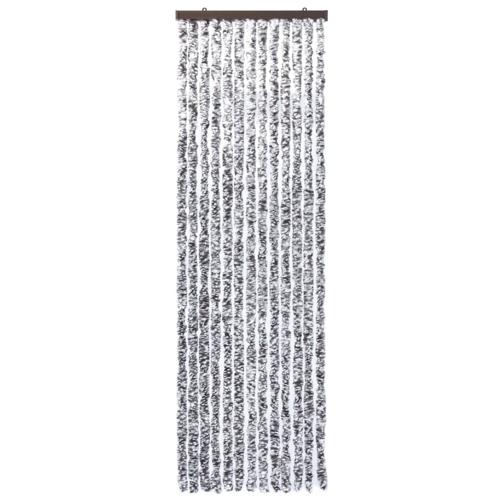 Perdea pentru insecte, maro și bej, 56x185 cm, Chenille