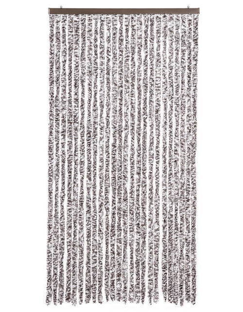 Încărcați imaginea în vizualizatorul Galerie, Perdea pentru insecte, maro și bej, 100x220 cm, Chenille
