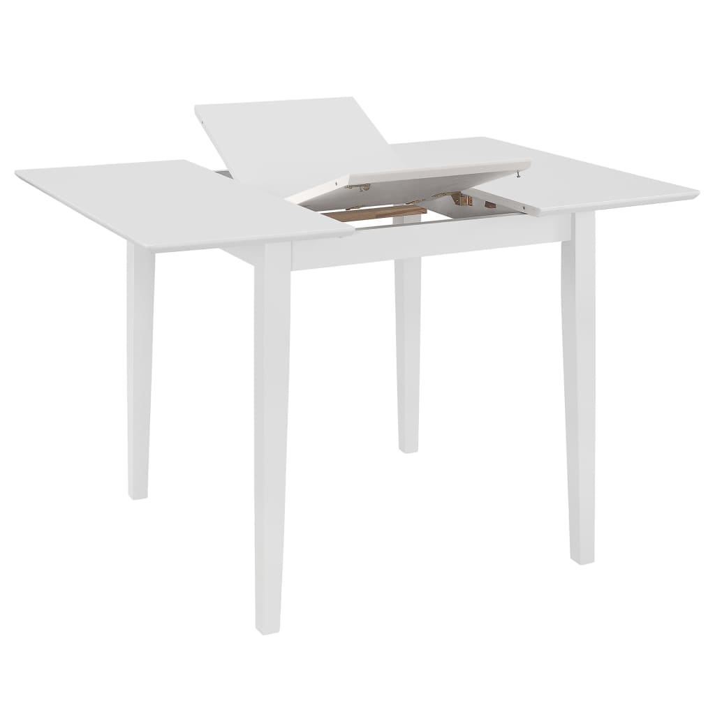 Set mobilier de bucătărie, 3 piese, alb, MDF