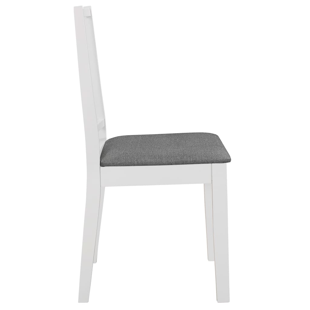 Set mobilier de bucătărie, 5 piese, alb, MDF