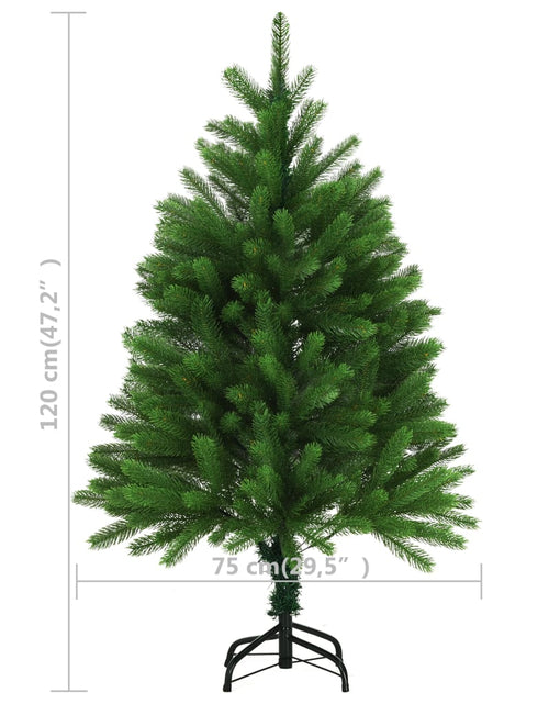 Загрузите изображение в средство просмотра галереи, Brad de Crăciun artificial ace cu aspect natural 120 cm verde
