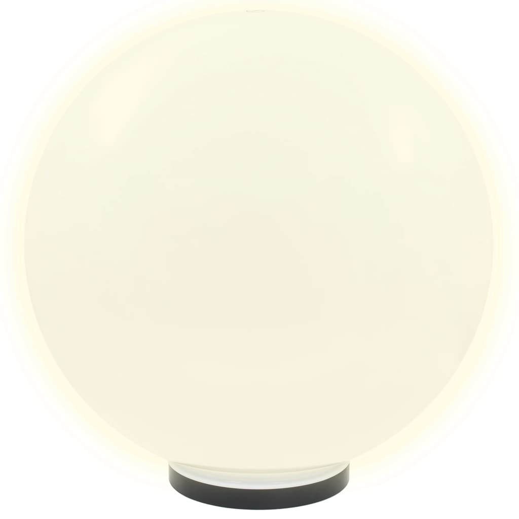 Lămpi glob cu LED, 2 buc., 50 cm, PMMA, sferic