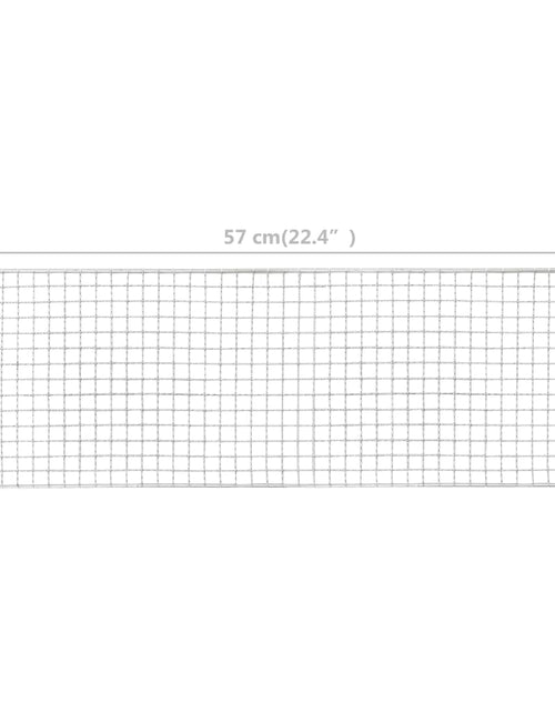 Загрузите изображение в средство просмотра галереи, Grătar de camping portabil, 60 x 22,5 x 33 cm, oțel
