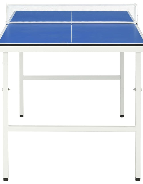 Загрузите изображение в средство просмотра галереи, Masă de ping pong cu fileu, albastru, 152 x 76 x 66 cm
