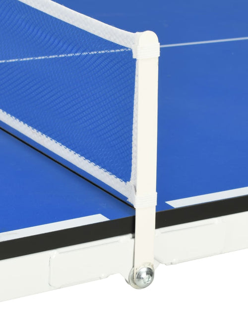 Încărcați imaginea în vizualizatorul Galerie, Masă de ping pong cu fileu, albastru, 152 x 76 x 66 cm
