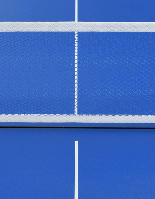 Загрузите изображение в средство просмотра галереи, Masă de ping pong cu fileu, albastru, 152 x 76 x 66 cm
