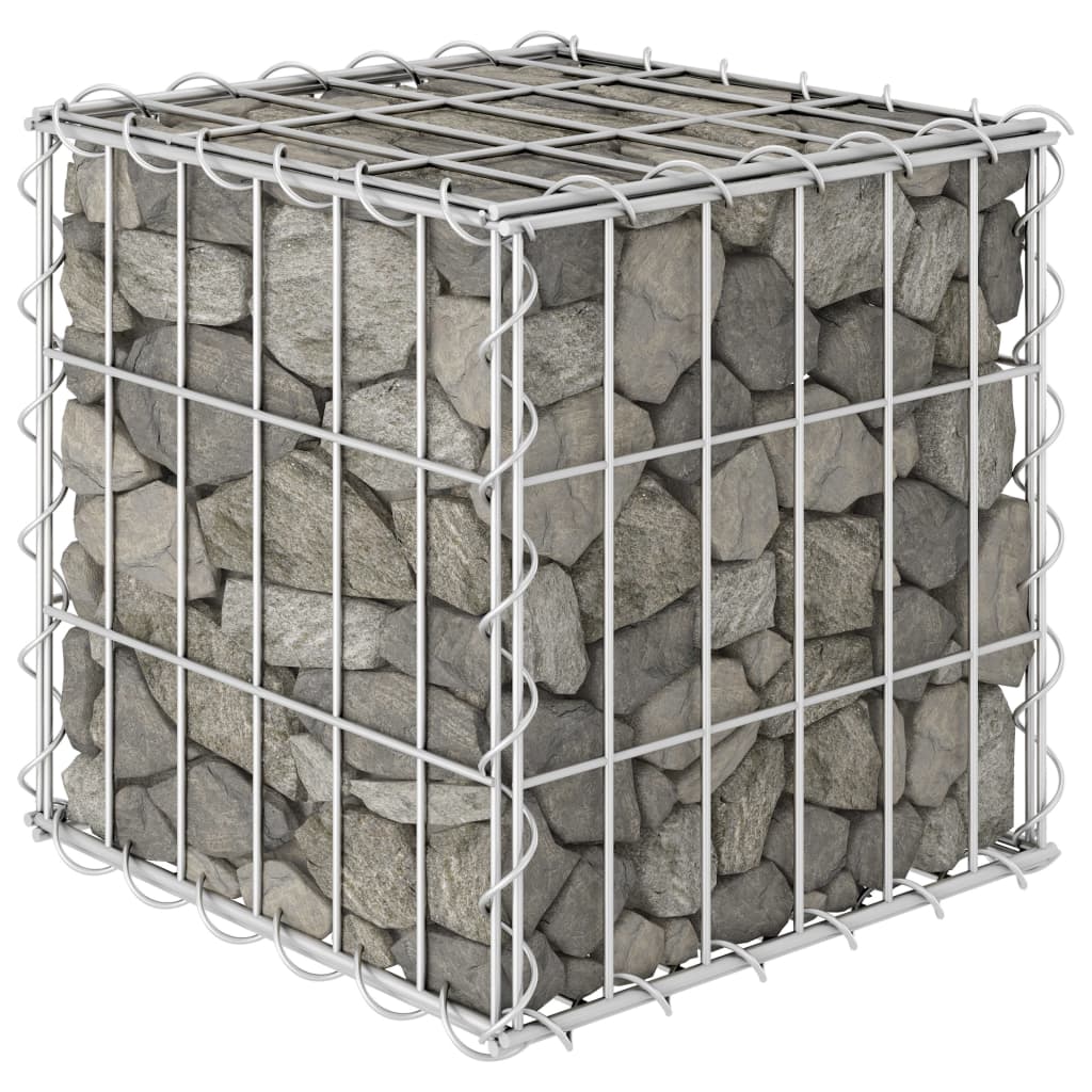 Gabion cub strat înălțat, 30 x 30 x 30 cm, sârmă de oțel