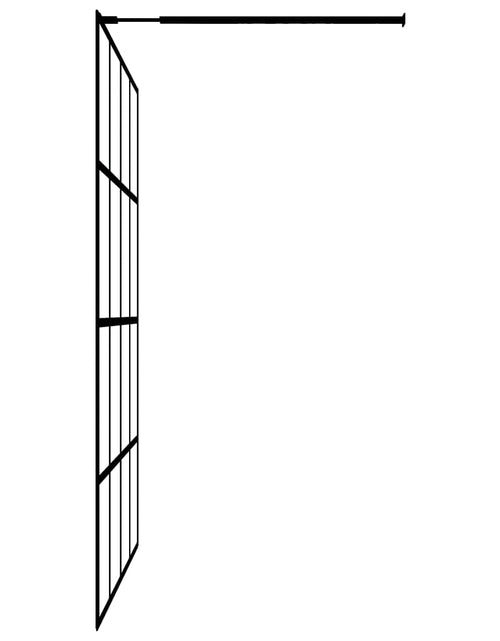 Загрузите изображение в средство просмотра галереи, Paravan de duș walk-in, 80x195 cm, sticlă securizată mată
