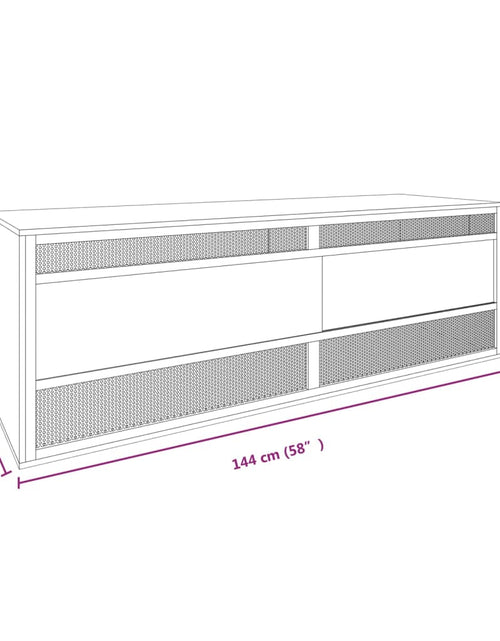 Încărcați imaginea în vizualizatorul Galerie, Terariu, 144x46x48 cm, lemn prelucrat
