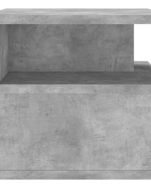 Загрузите изображение в средство просмотра галереи, Noptieră suspendată, gri beton, 40x31x27 cm, lemn prelucrat
