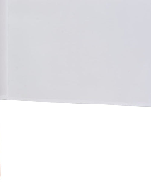 Încărcați imaginea în vizualizatorul Galerie, Paravan anti-vânt cu 9 panouri, alb nisipiu 1200x80 cm, textil
