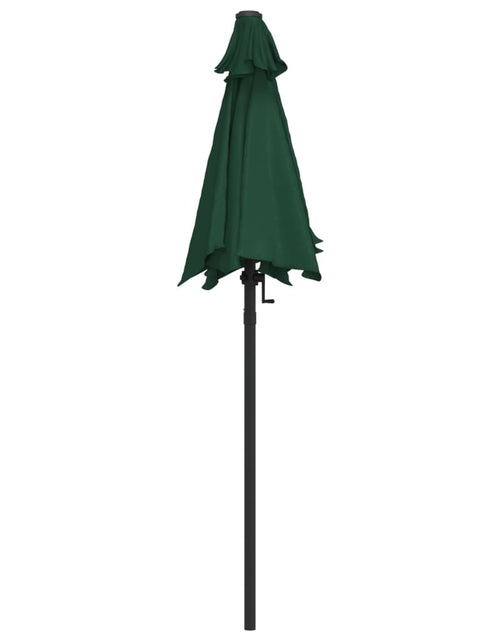 Загрузите изображение в средство просмотра галереи, Umbrelă de soare, verde, 200 x 224 cm, aluminiu
