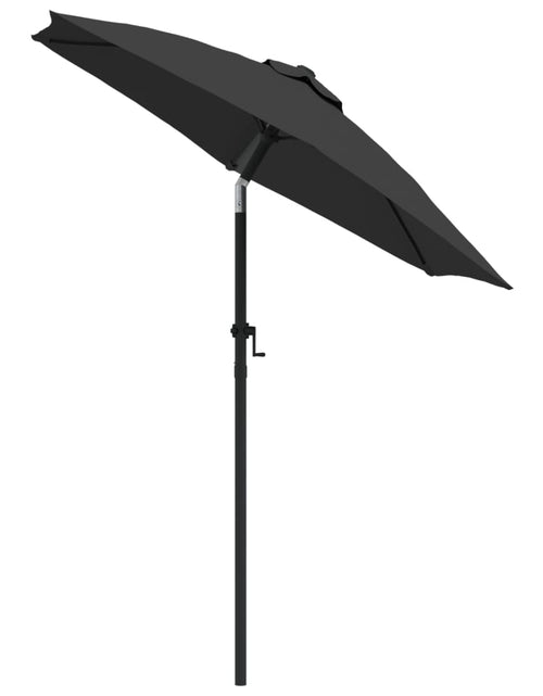 Загрузите изображение в средство просмотра галереи, Umbrelă de soare, antracit, 200 x 224 cm, aluminiu
