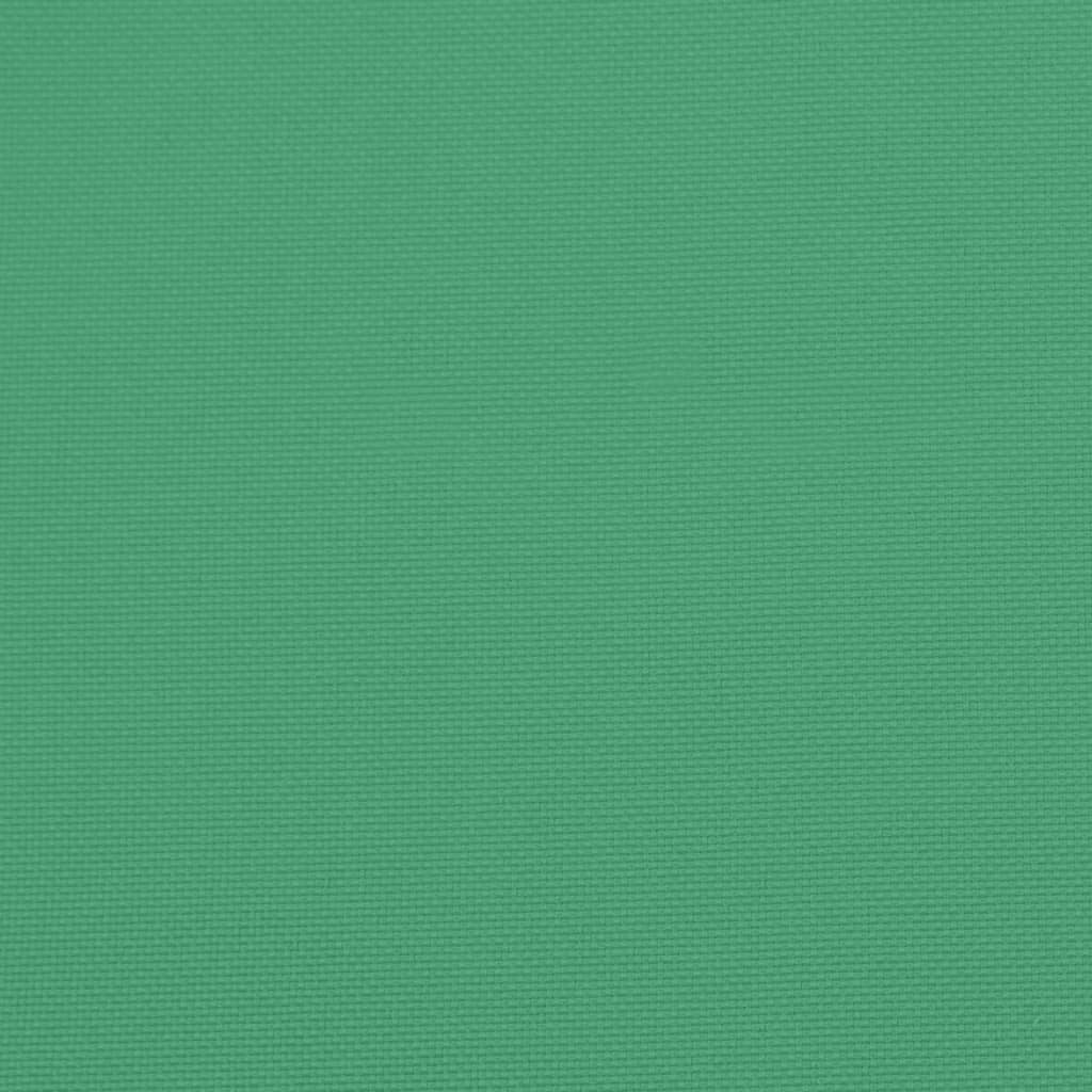 Perne cu spătar mic, 4 buc. verde 100x50x3 cm textil oxford