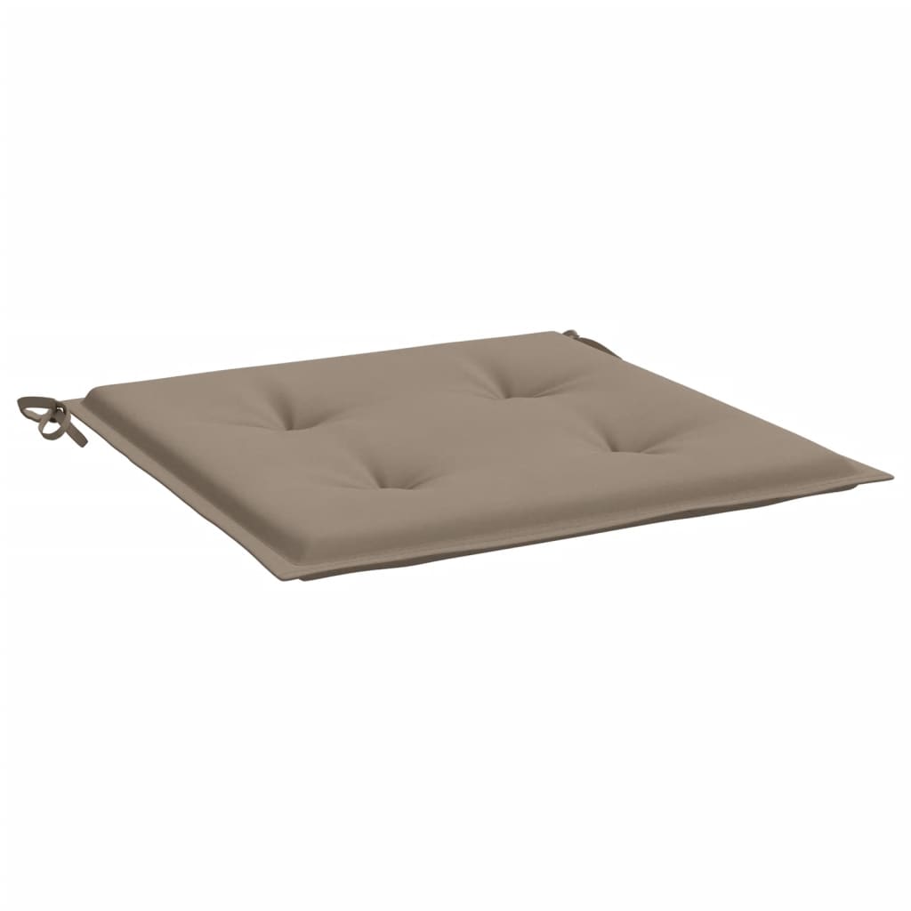 Perne scaune grădină 2 buc. gri taupe 50x50x3cm țesătură Oxford