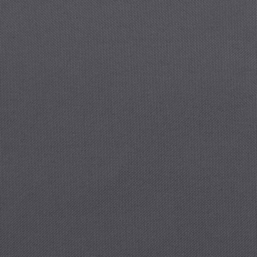 Pernă de bancă de grădină antracit 200x50x3 cm textil oxford