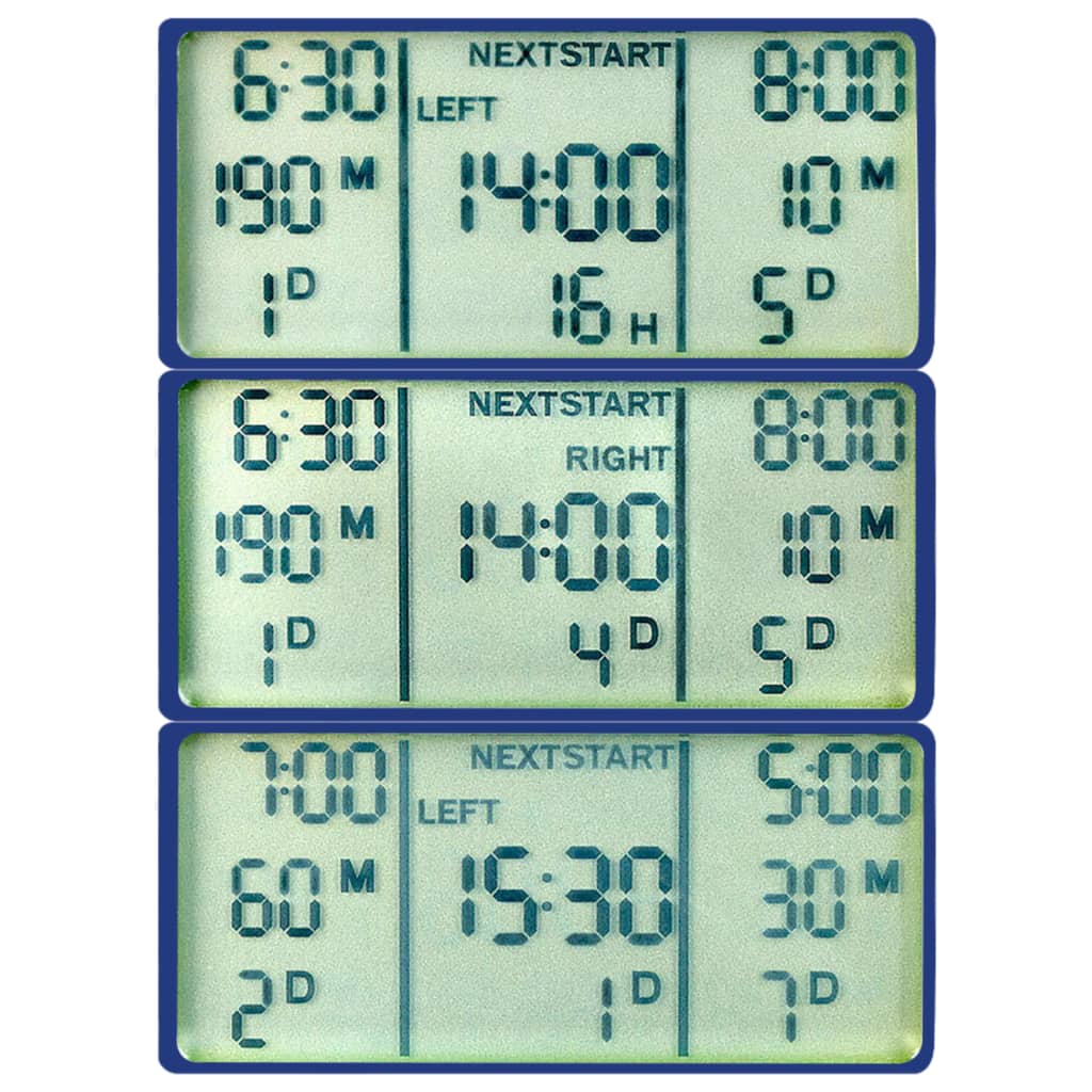 Programator de irigații digital automat cu două racorduri