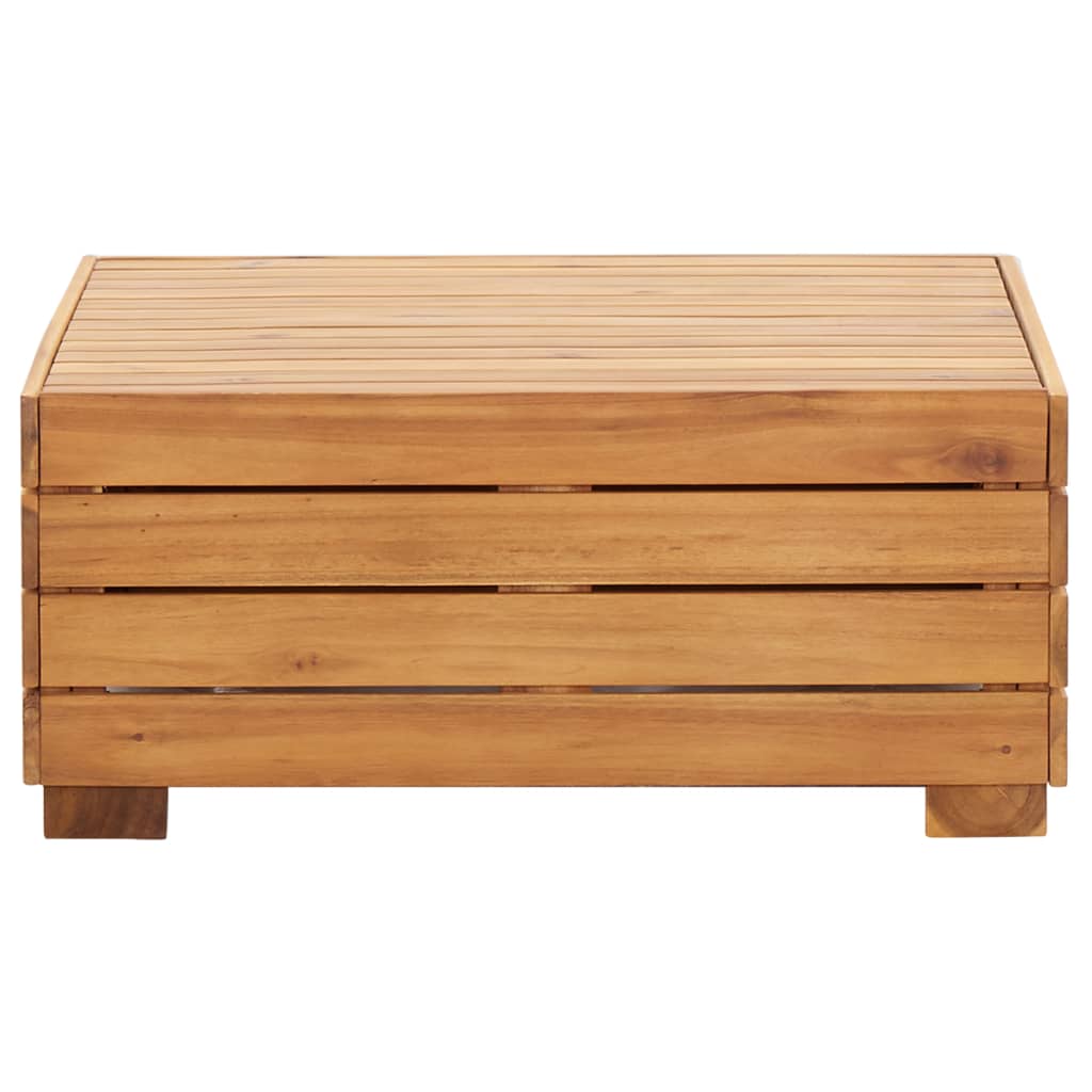 Set mobilier grădină cu perne, 8 piese, gri închis, lemn acacia