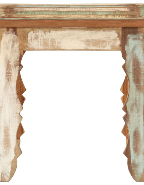 Загрузите изображение в средство просмотра галереи, Măsuță de cafea, 40 x 40 x 40 cm, lemn masiv reciclat
