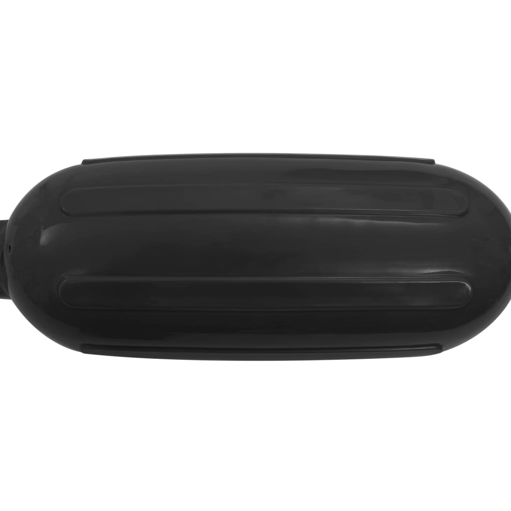 Baloane de acostare, 4 buc., negru, 41x11,5 cm, PVC