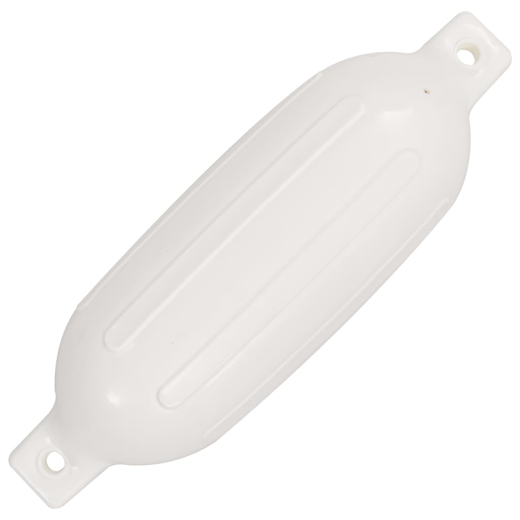 Baloane de acostare, 4 buc., alb, 58,5x16,5 cm, PVC