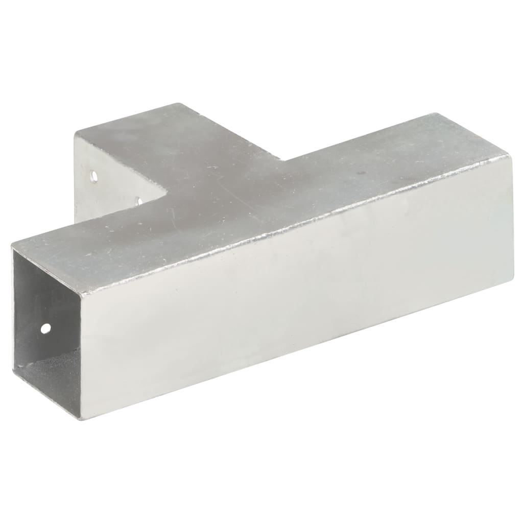 Conector de grindă, formă T, 71 x 71 mm, metal galvanizat