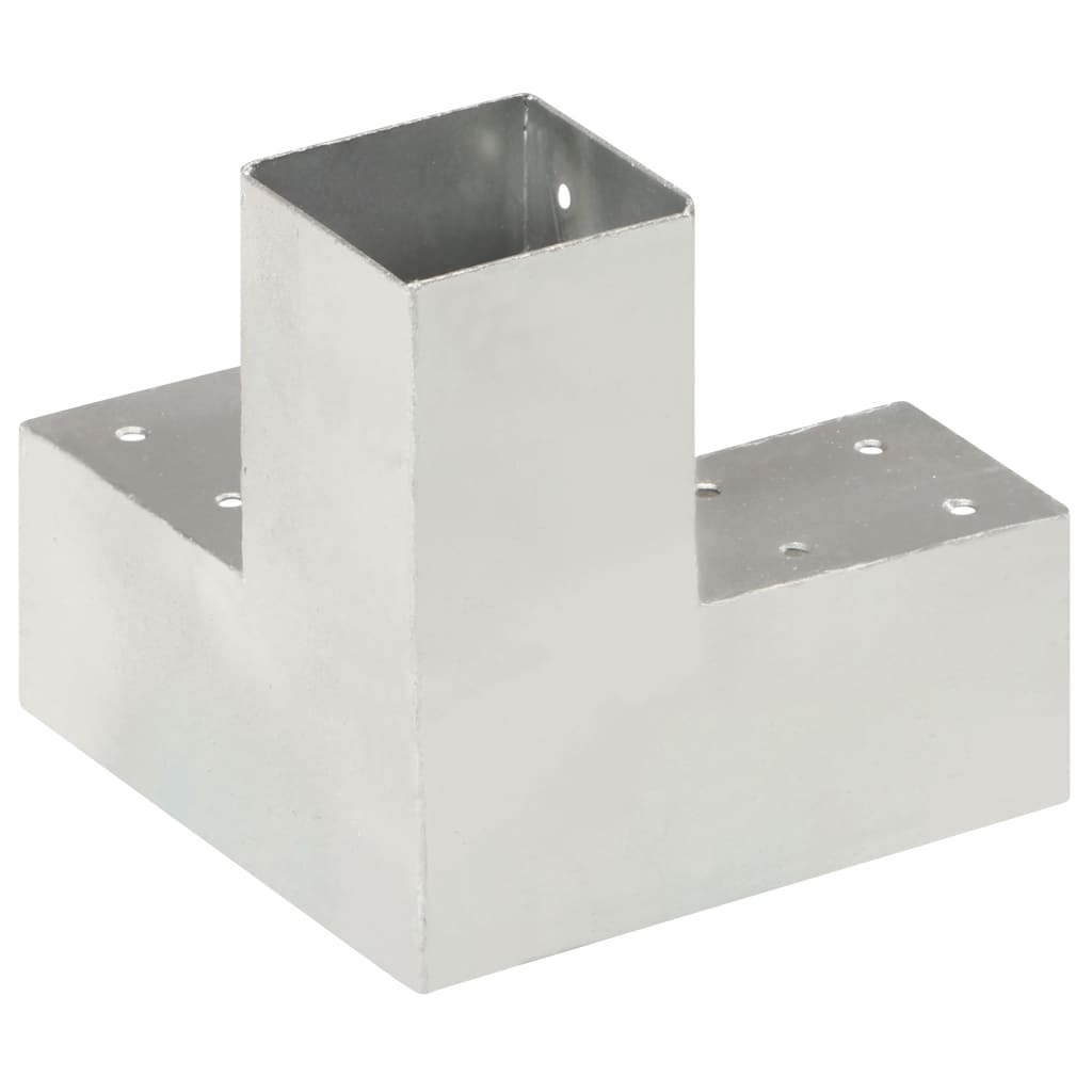 Conectori de grindă, formă Y, 4 buc, 71x71 mm, metal galvanizat