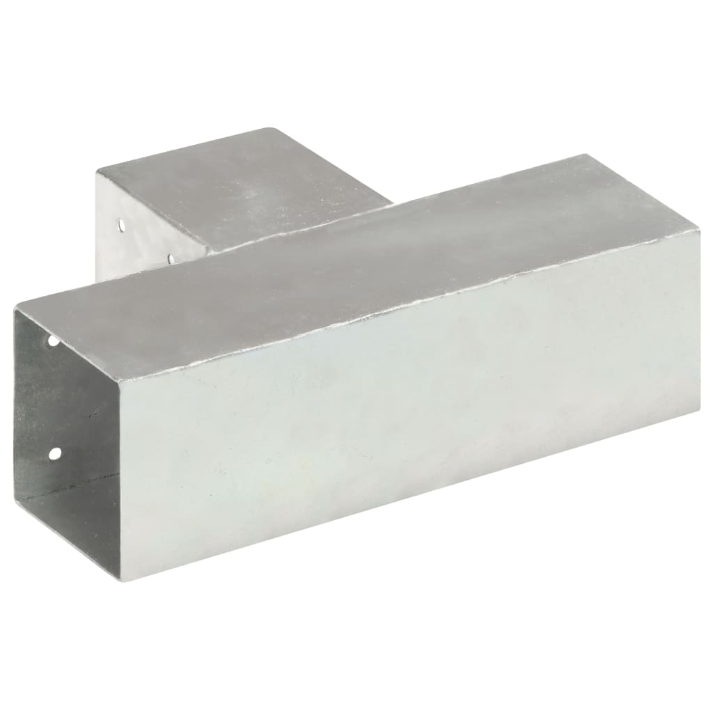 Conector de grindă, formă T, 91 x 91 mm, metal galvanizat