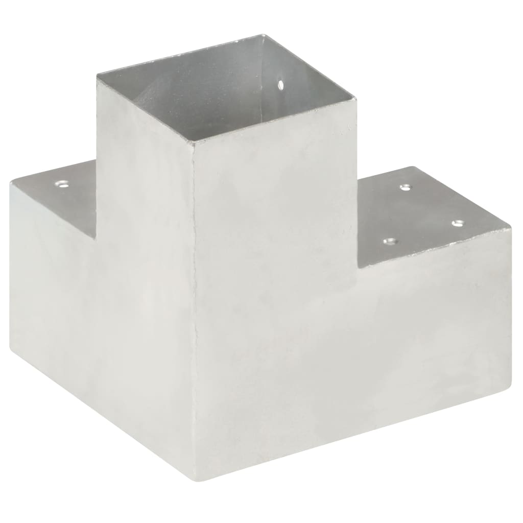 Conectori grindă, formă Y, 4 buc, 101x101 mm, metal galvanizat