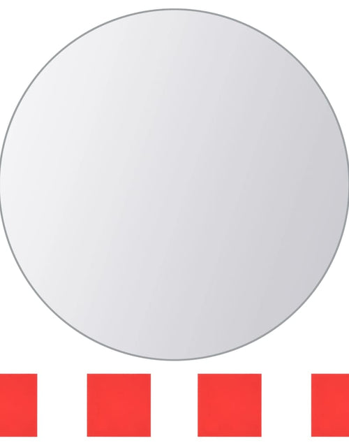 Загрузите изображение в средство просмотра галереи, Plăci de oglindă, 16 buc., sticlă, rotund
