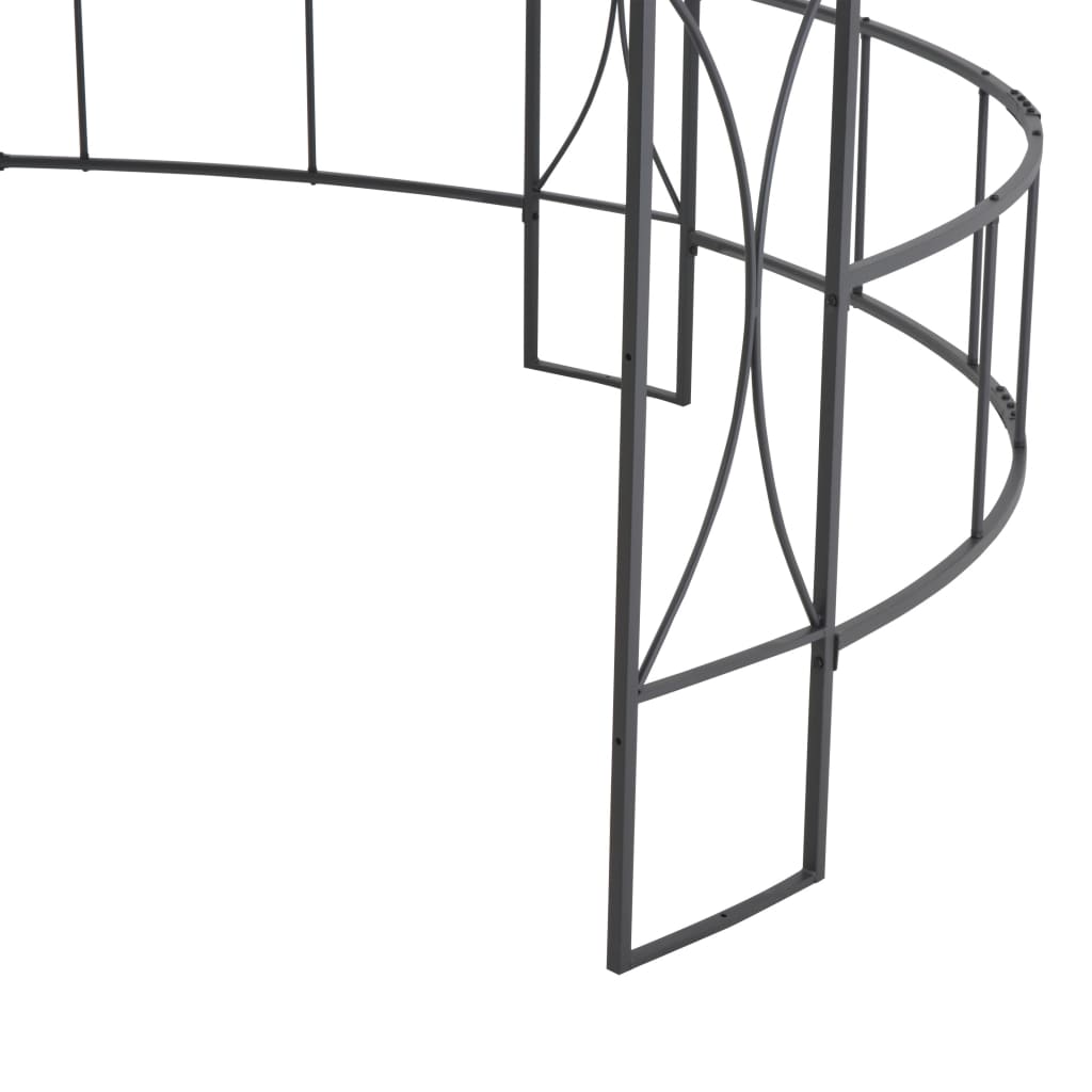 Pavilion, alb, 300 x 290 cm, rotund