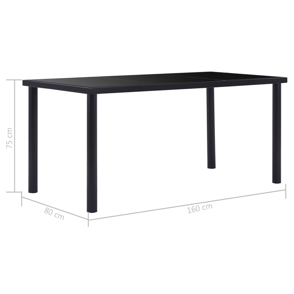 Set mobilier de bucătărie, 7 piese, alb, piele ecologică