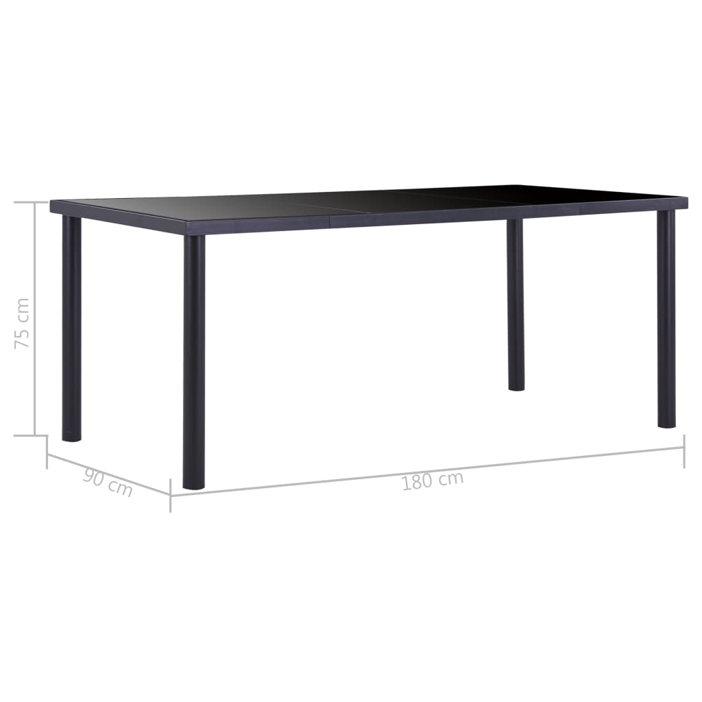 Set mobilier de bucătărie, 9 piese, gri, piele ecologică