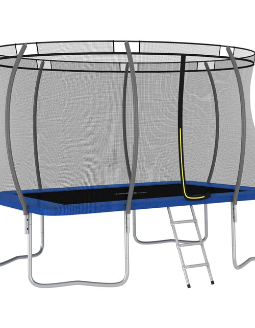 Загрузите изображение в средство просмотра галереи, Set trambulină dreptunghiulară, 335 x 244 x 90 cm, 150 kg
