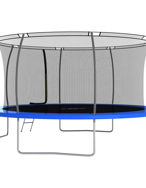 Загрузите изображение в средство просмотра галереи, Set trambulină rotundă, 460 x 80 cm, 150 kg
