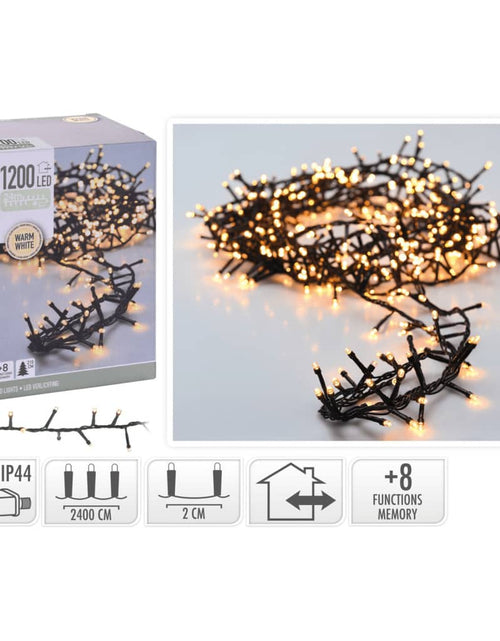 Загрузите изображение в средство просмотра галереи, Ambiance Ghirlandă cu lumini de Crăciun cu 1200 LED-uri, 24 m
