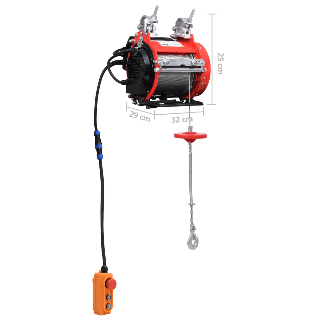 Palan electric pentru schele, 500 kg, 230 V