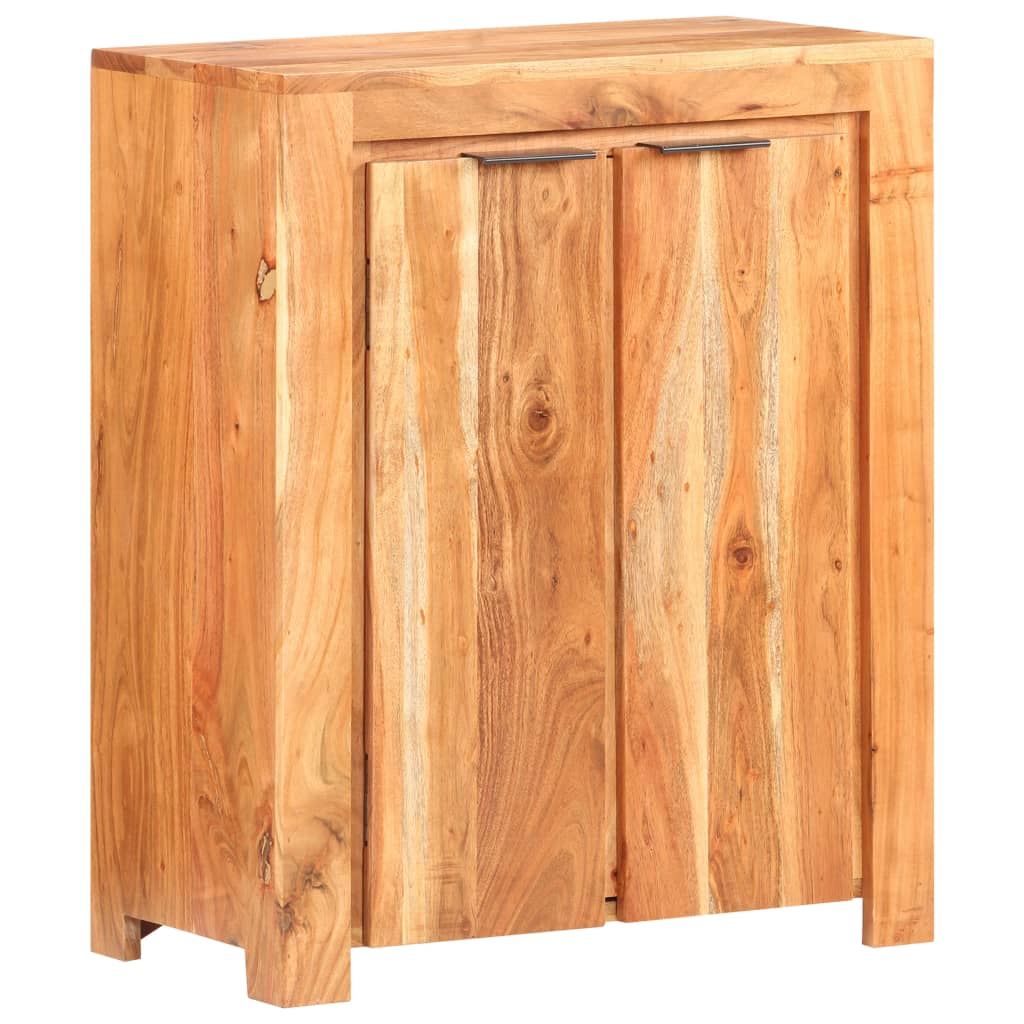 Servantă, 59 x 33 x 75 cm, lemn masiv de acacia