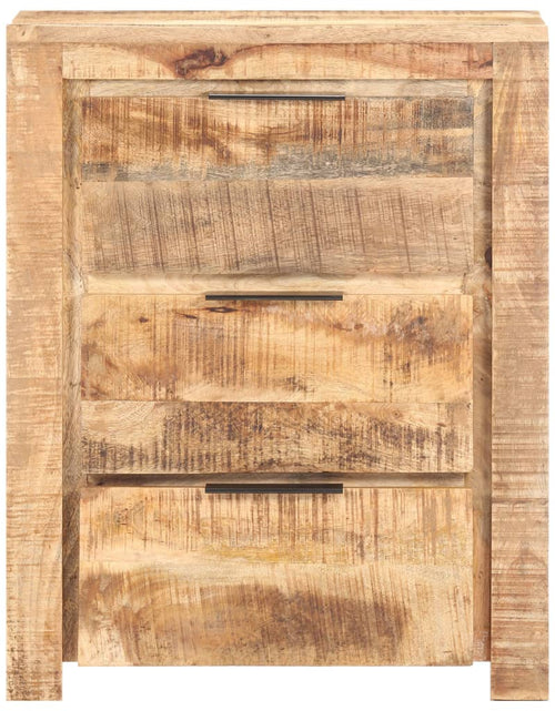 Încărcați imaginea în vizualizatorul Galerie, Servantă, 59 x 33 x 75 cm, lemn de mango nefinisat
