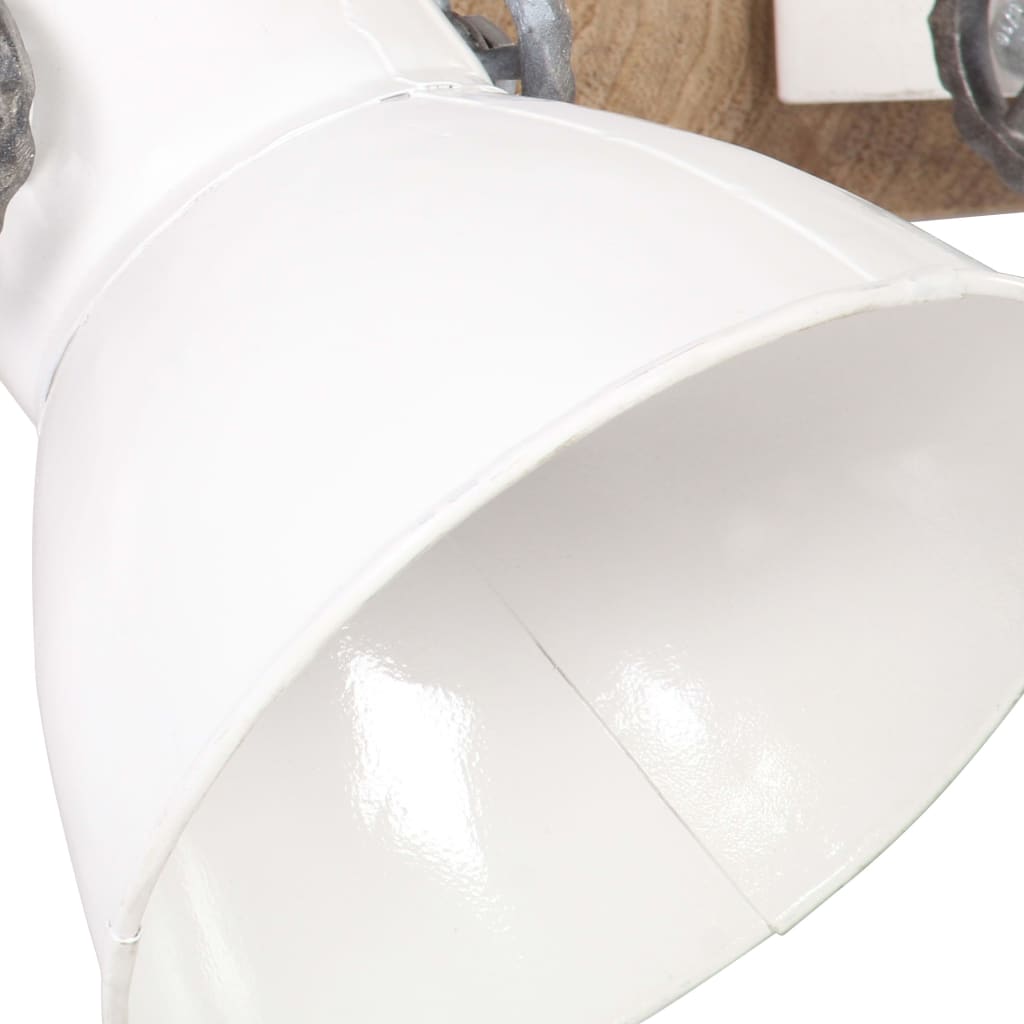 Lampă de perete industrială, alb, 45 x 25 cm, E27
