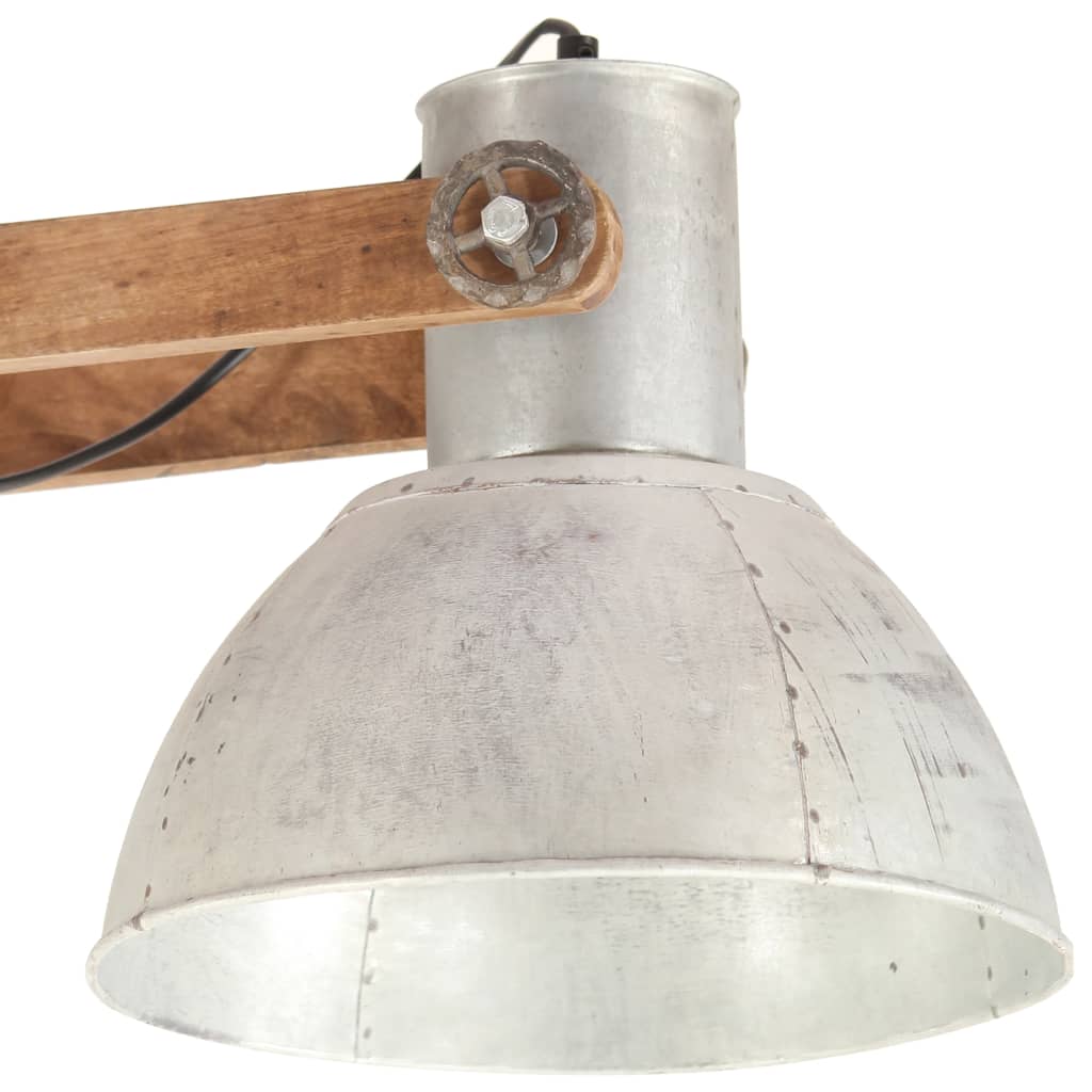 Lampă suspendată industrială, 25 W, argintiu, 109 cm, E27
