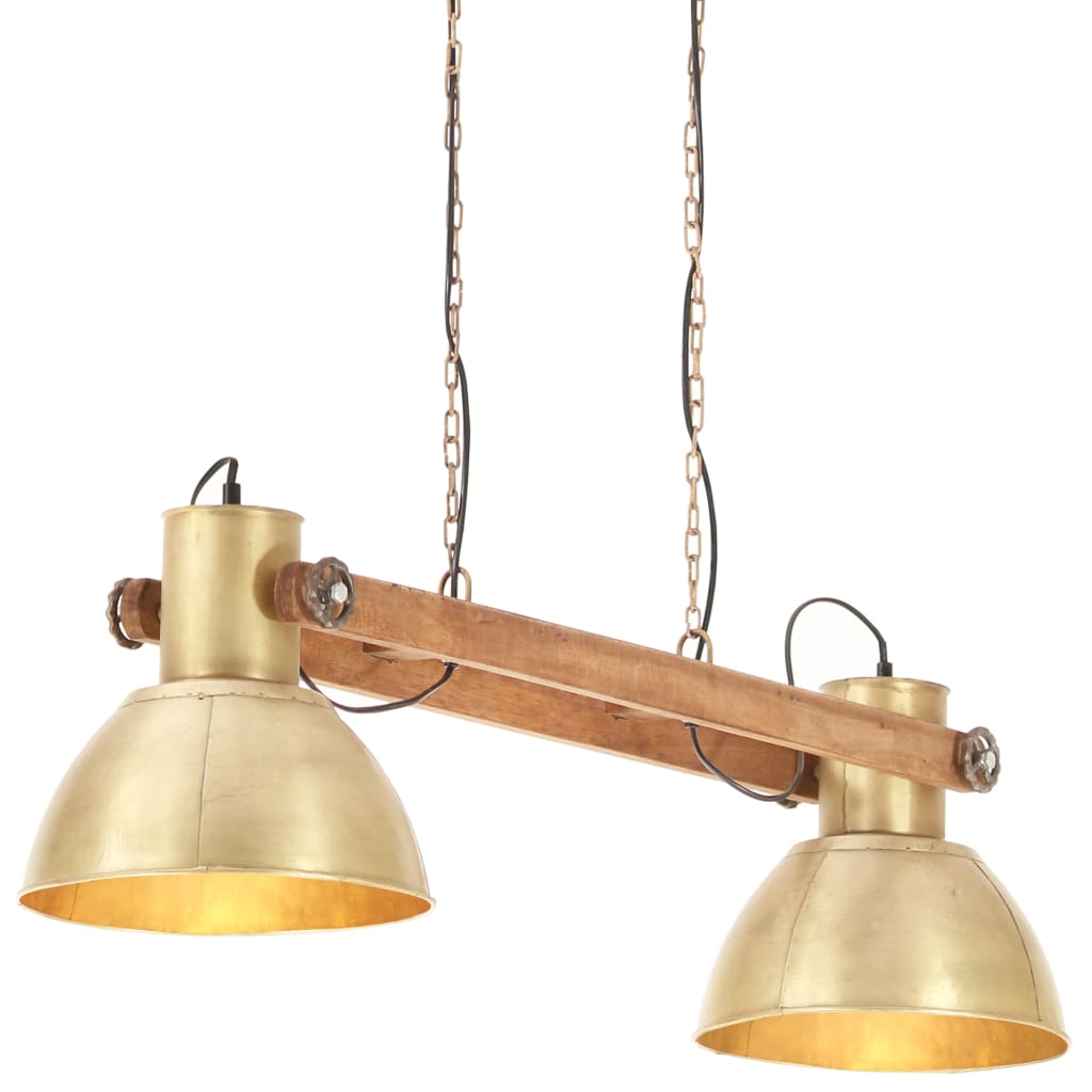 Lampă suspendată industrială, 25 W, arămiu, 109 cm, E27