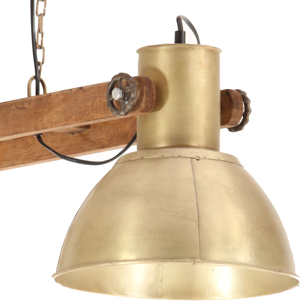 Lampă suspendată industrială, 25 W, arămiu, 109 cm, E27