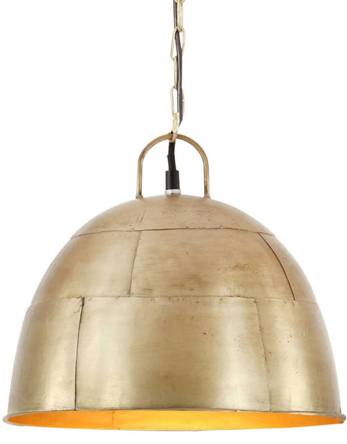 Загрузите изображение в средство просмотра галереи, Lampă industrială vintage, 25 W, arămiu, rotund, 31 cm E27
