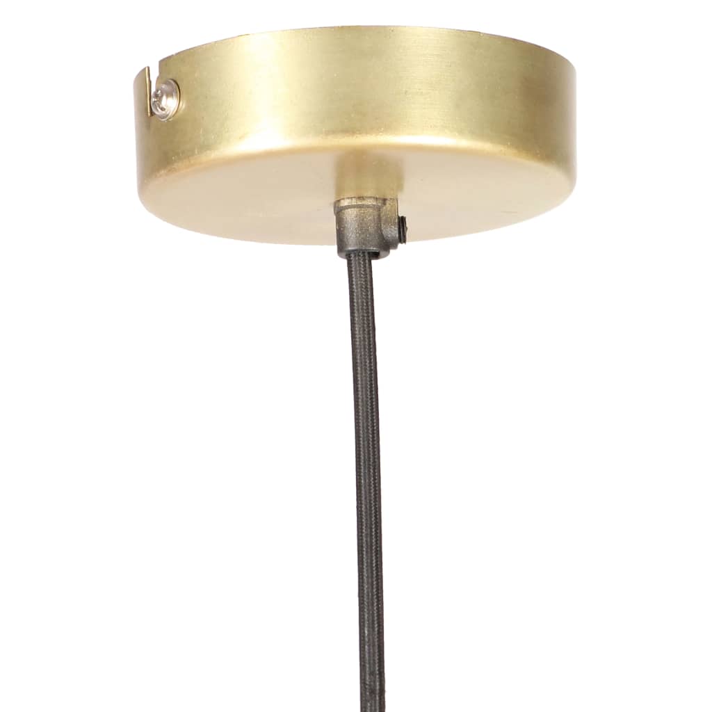 Lampă suspendată, 25 W, culoare alamă, rotund, 28,5 cm, E27