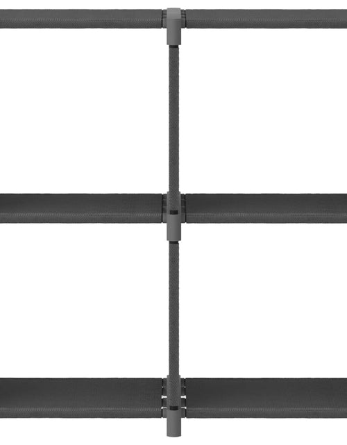 Încărcați imaginea în vizualizatorul Galerie, Raft expunere, 4 cuburi, gri, 69x30x72,5 cm, material textil - Lando
