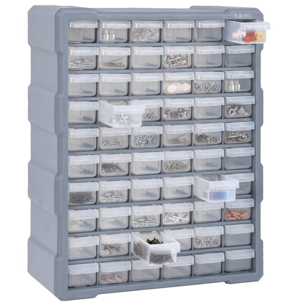 Organizator cu 60 de sertare, 38 x 16 x 47,5 cm