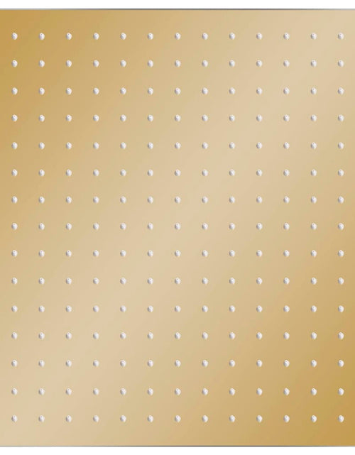 Încărcați imaginea în vizualizatorul Galerie, Cap de duș tip ploaie pătrat, auriu 40 x 40 cm oțel inoxidabil
